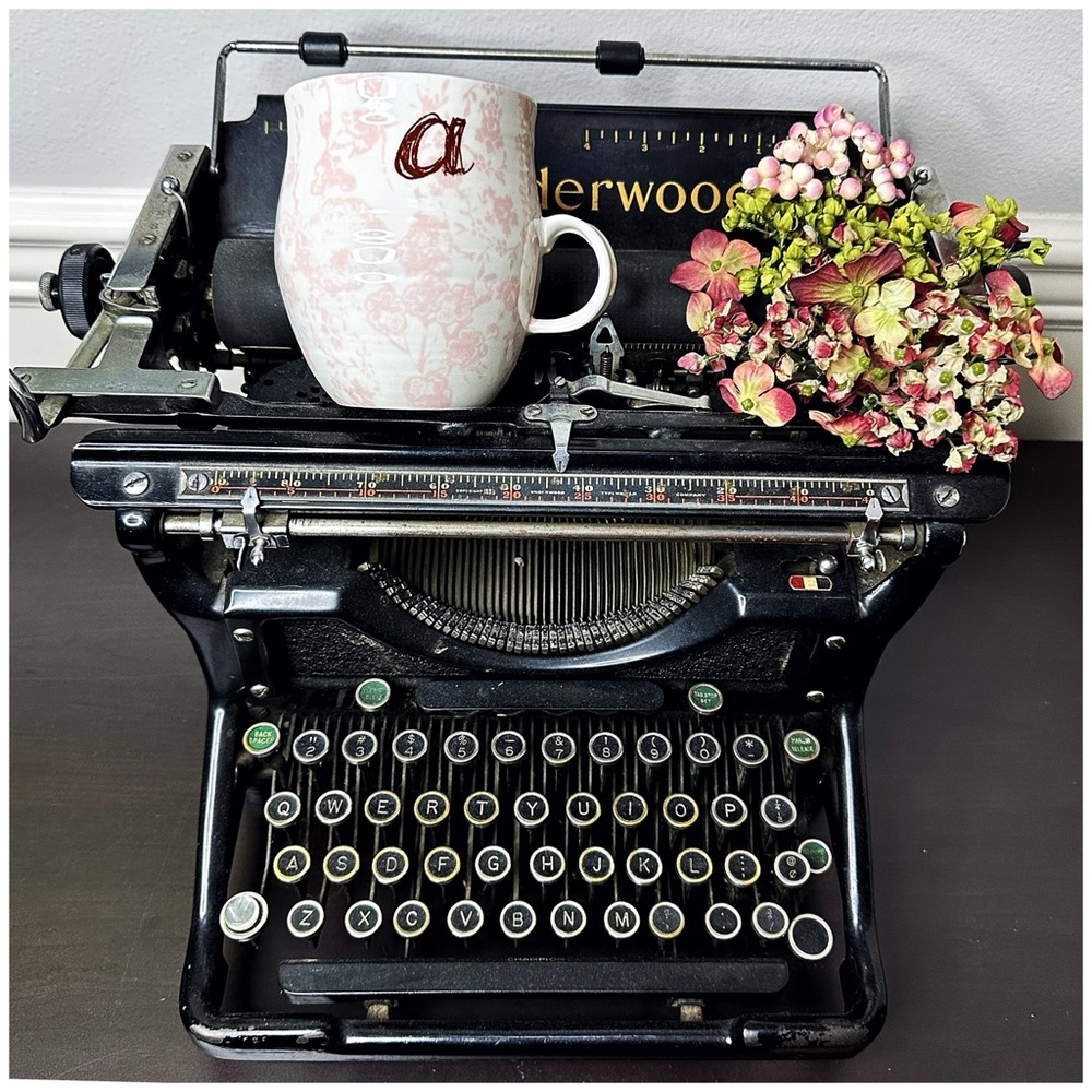 Anthro “Homegrown Monogram Mug”